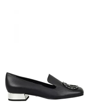 Gucci Black Soho leather loafers Gator Skin Loafers