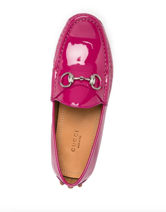 Gucci glossy-finish horsebit loafers Loafers Beach
