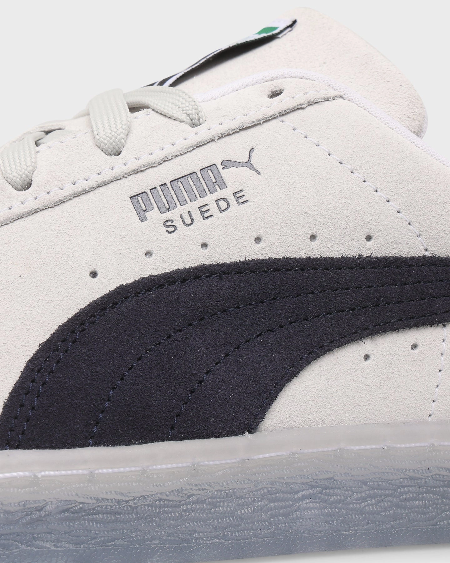 Puma Suede Translucent Shoes Puma White-Puma Black-Translucent Cyber Monday Asics Running Shoes