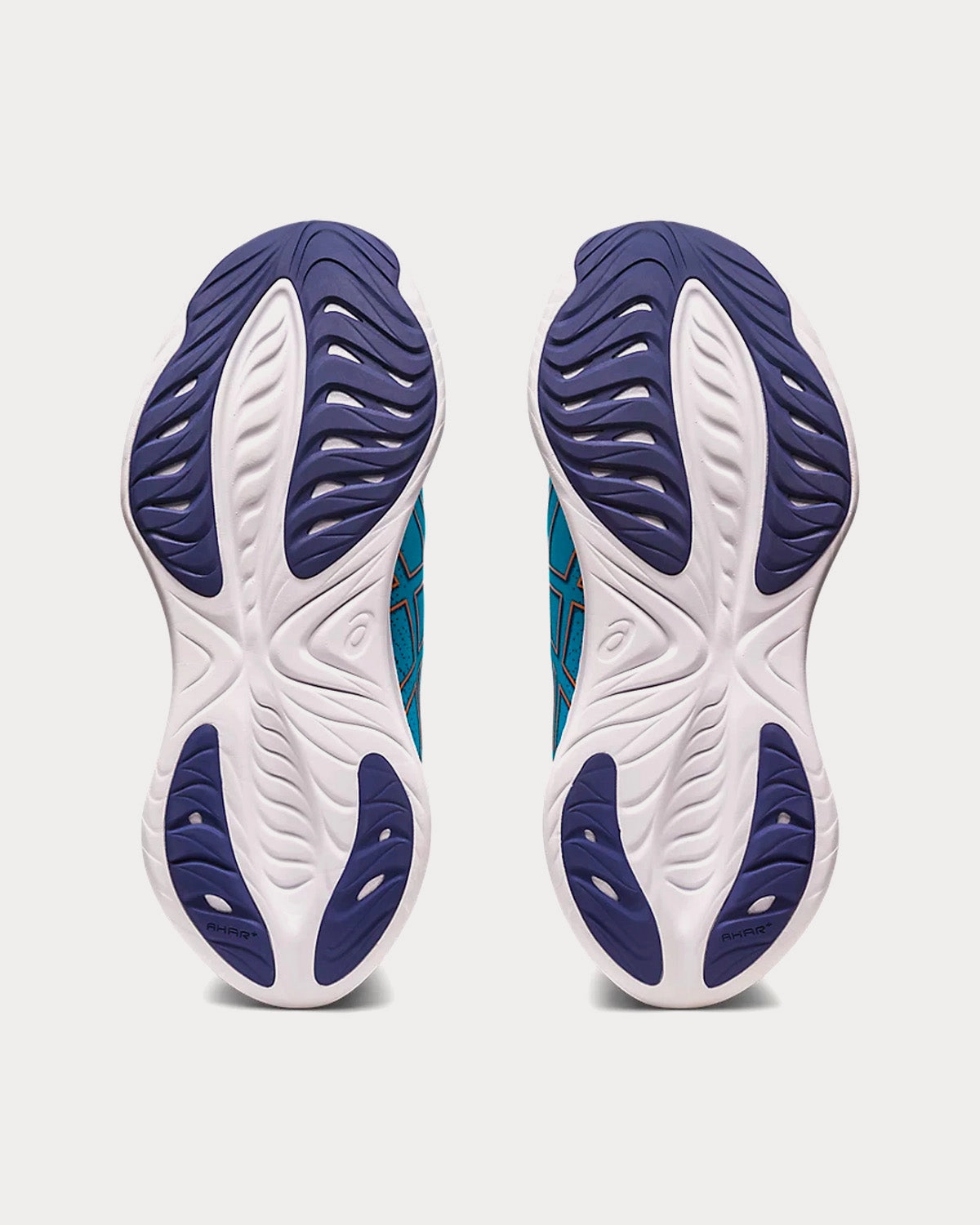 Asics Gel Rocket Vb Shoes Gel-Cumulus 25 Island Blue / Sun Peach Running Shoes