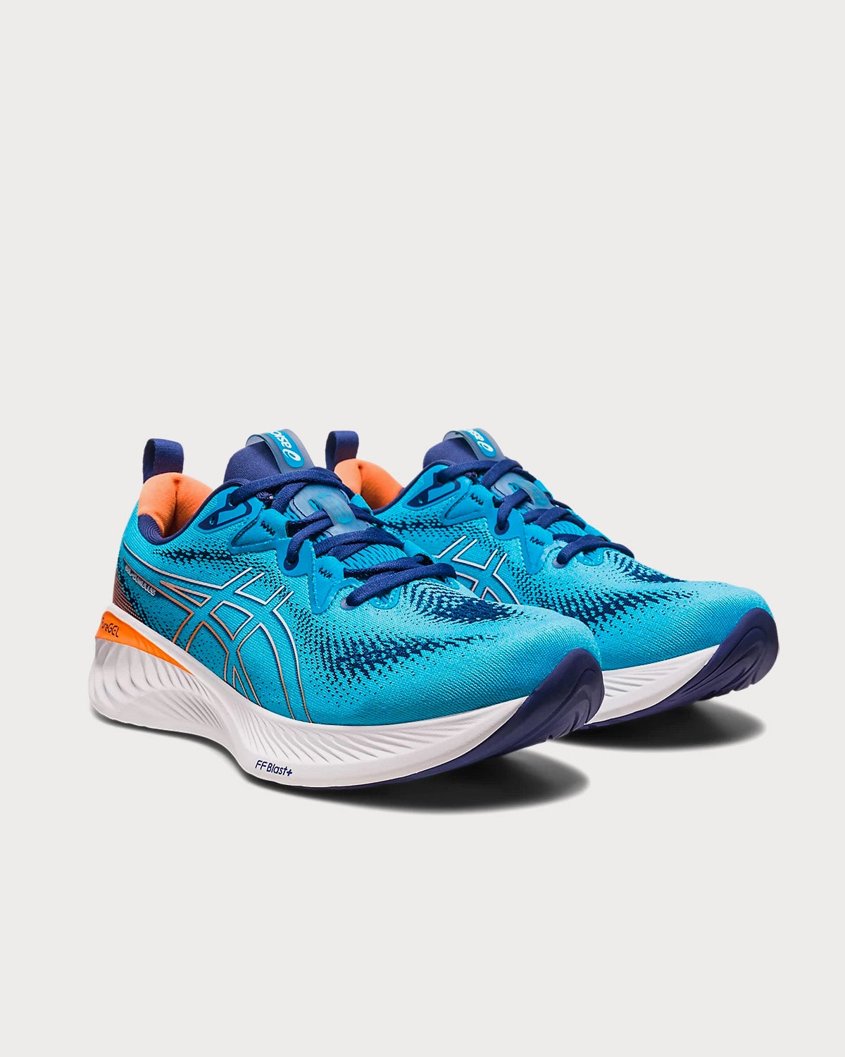Gel-Cumulus 25 Island Blue / Sun Peach Running Shoes Asics Hyper Speed Running Shoes