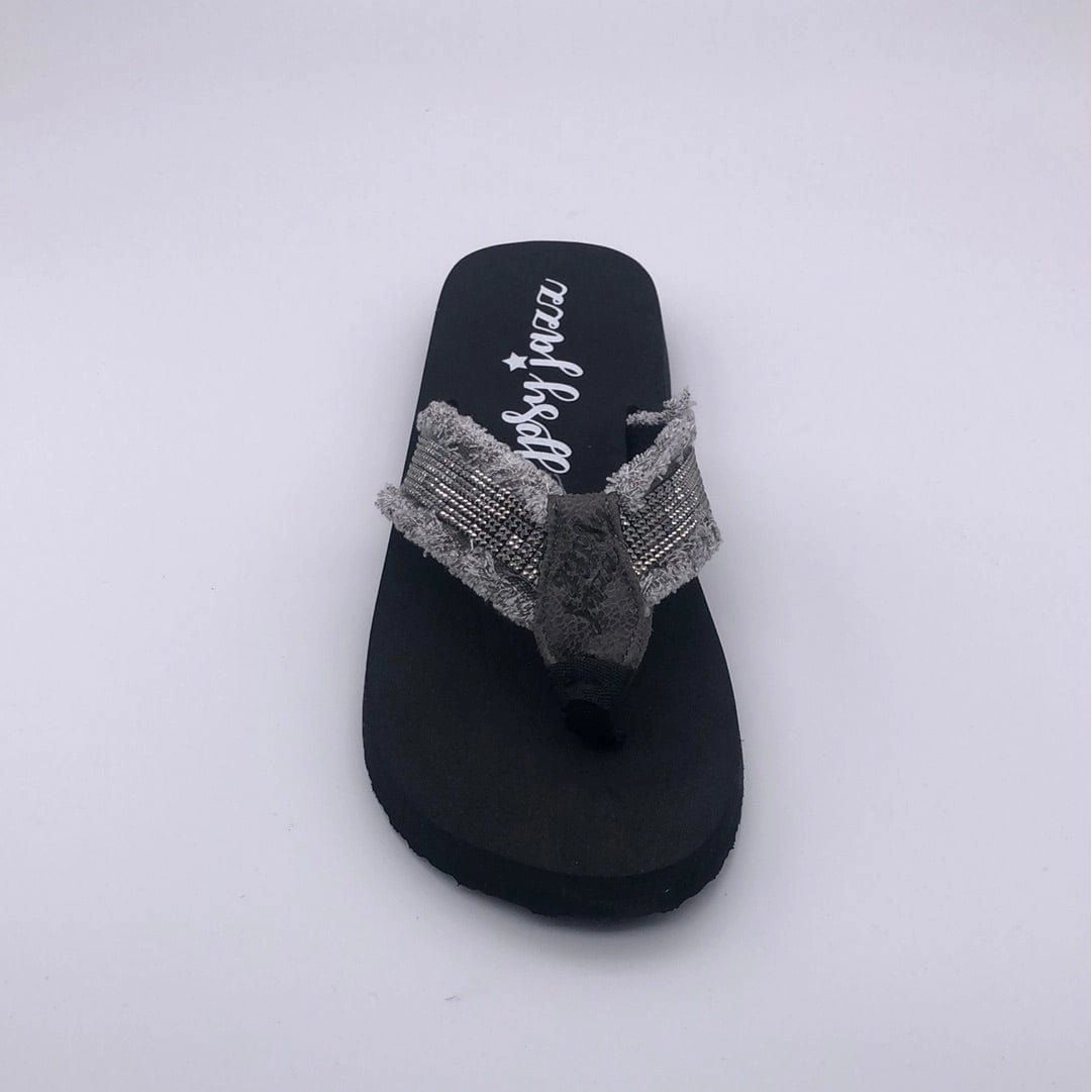 Coach Platform Flip Flops Gypsy jazz cha ching flip flops-grey