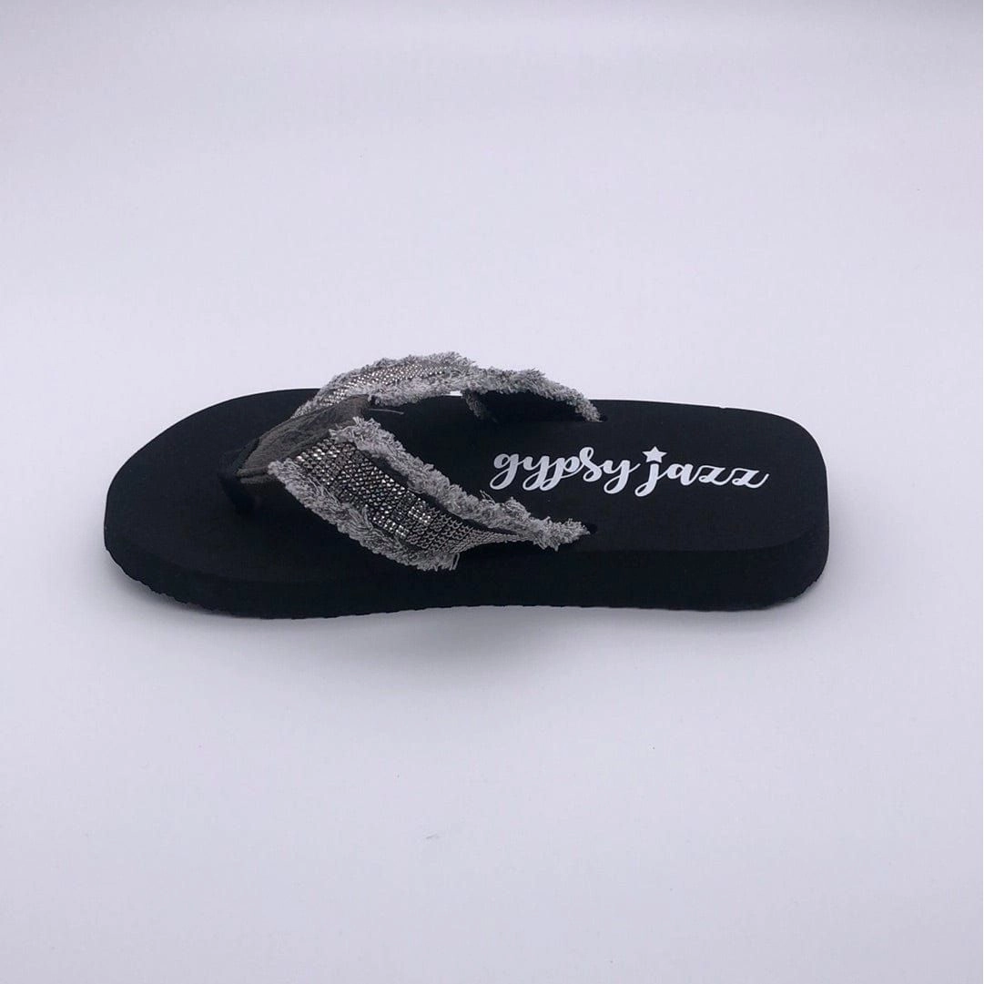 Flip Flops For Bad Back Gypsy jazz cha ching flip flops-grey