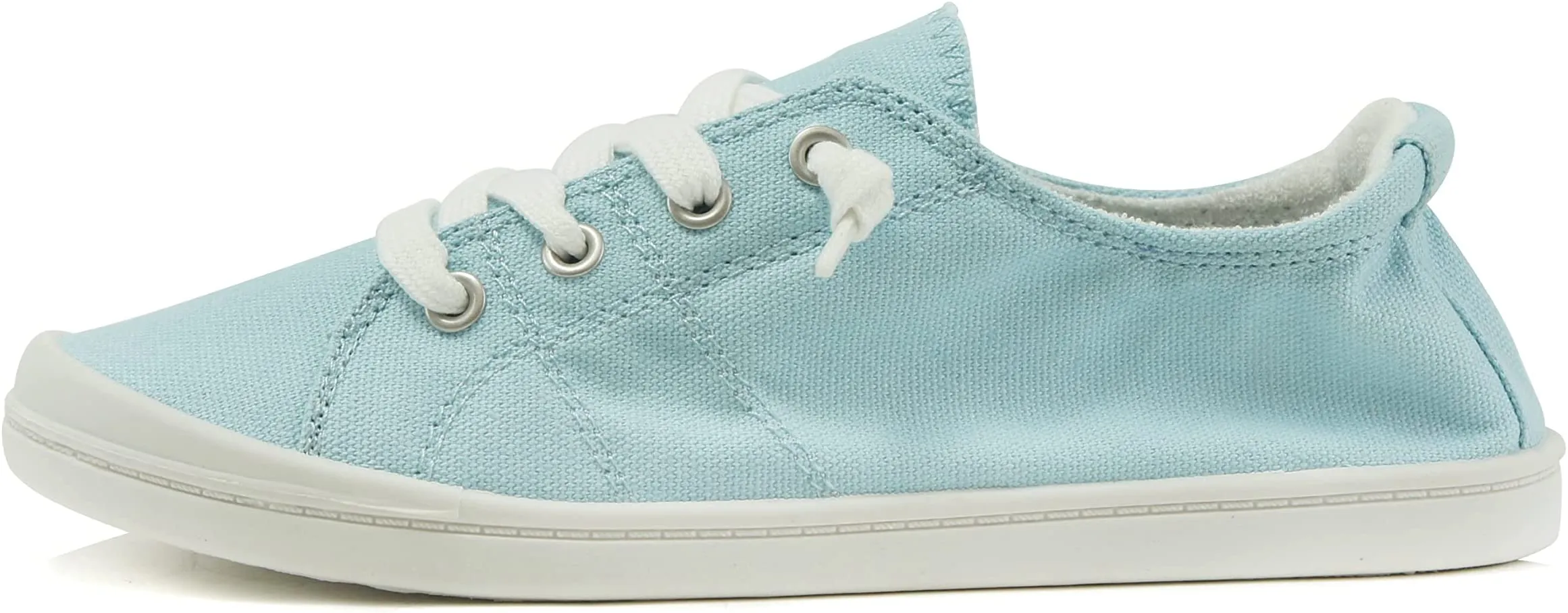 ZIG-S Soft Blue Soda Penny Loafers With Heels