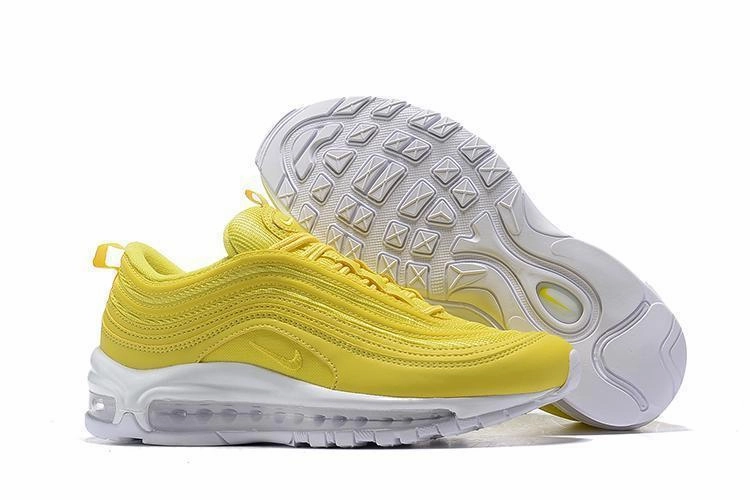 Best Running Shoes Nike Air Max 97 Yellow Shoes Sale Size US 7, 8, 8.5, 9, 10, 11