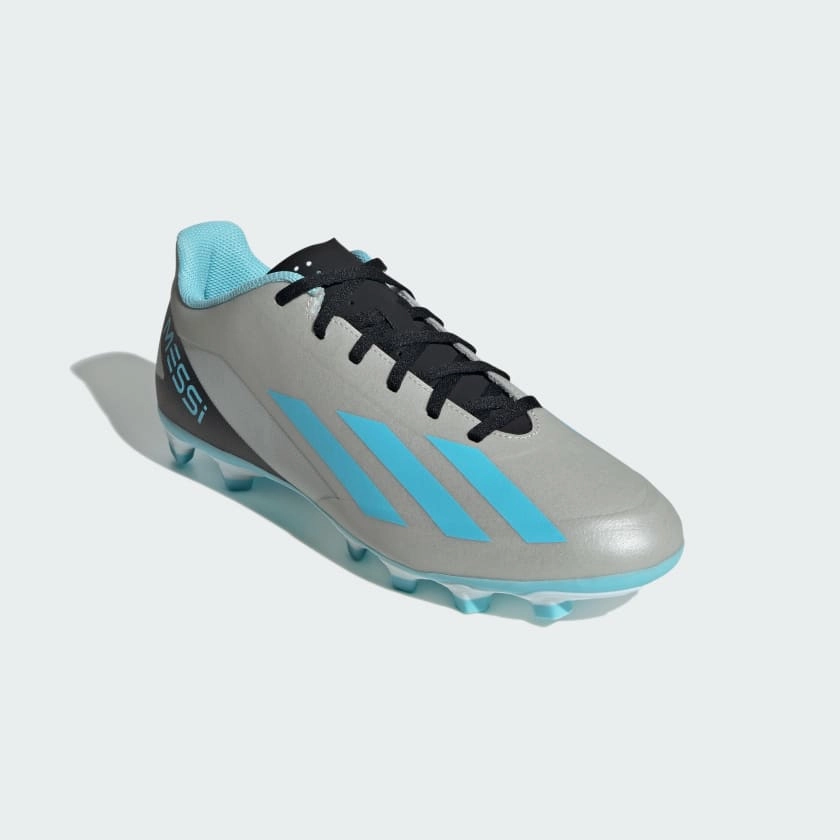 ADIDAS X CRAZYFAST MESSI.4 FLEXIBLE GROUND BOOTS-SILVER Adidas Platform Shoes Gazelle
