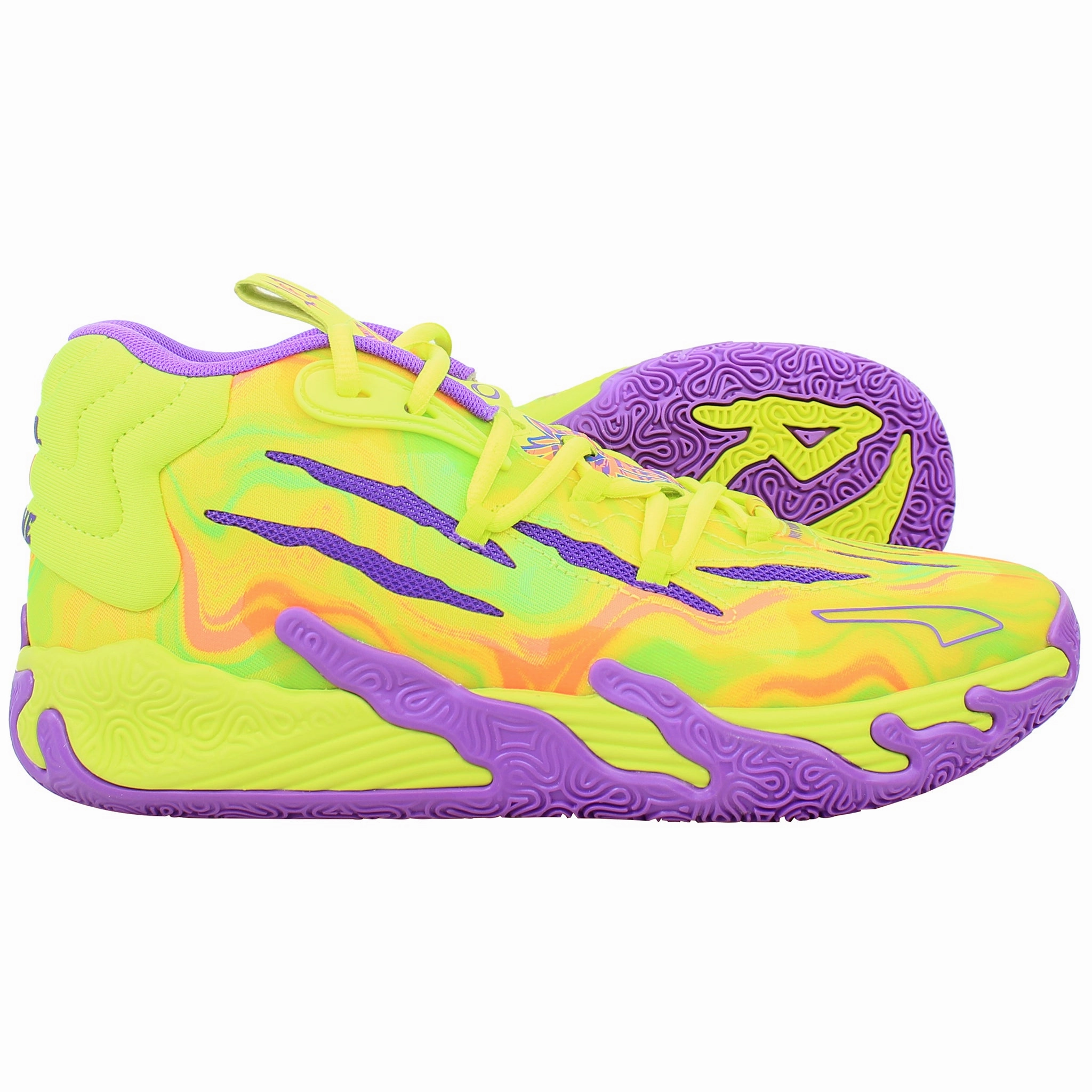 Asics Ff Blast Shoes Puma MB.03 "Spark" Mens Multicoloured Basketball Shoes