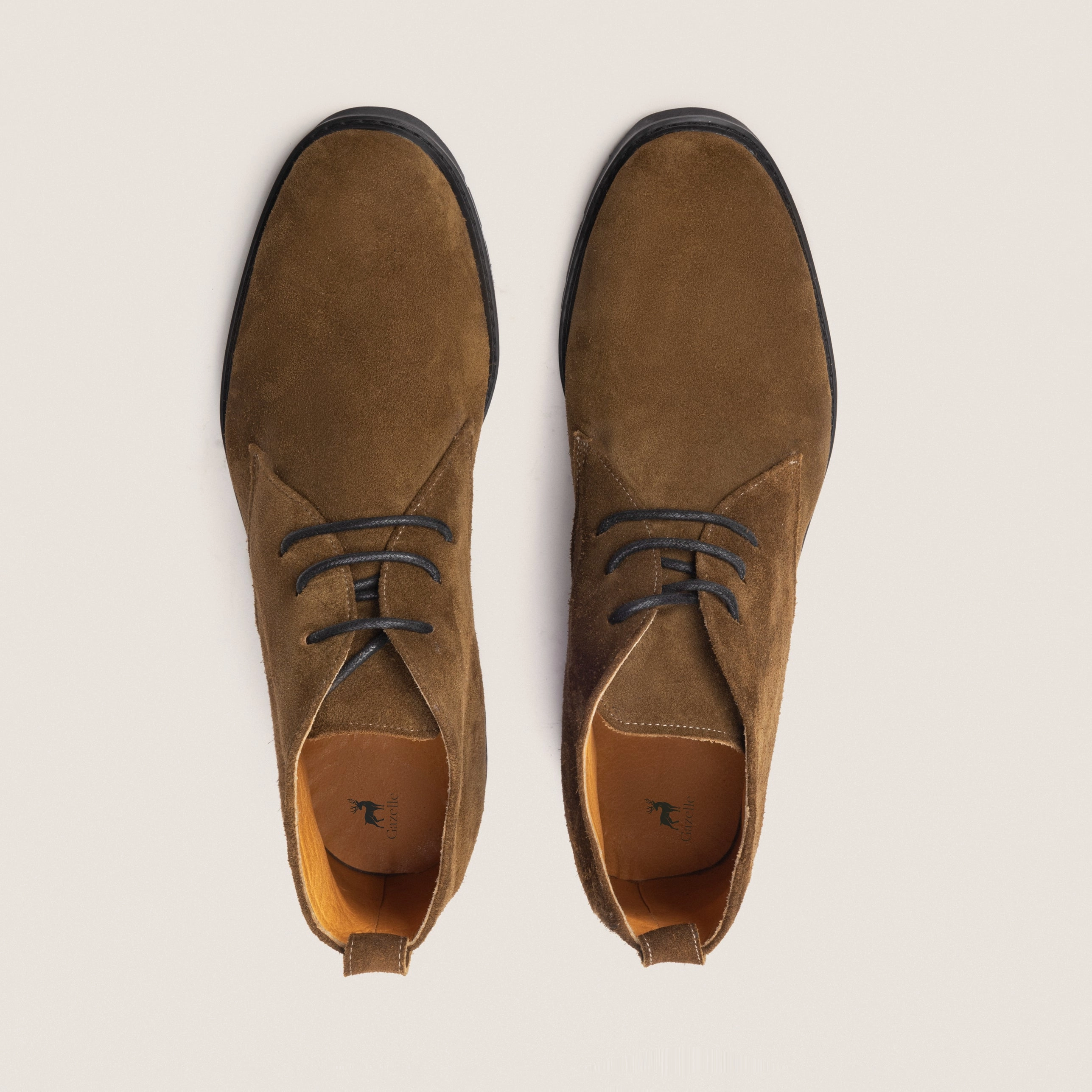 Havan Suede Chukka Boots Slip On Business Casual Shoes