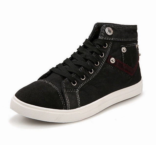 Best Running Shoes For Flat Footed Runners HEE GRAND New Spring Men Canvas Shoes,Fashion Casual Shoes,Lace-up Flat Platform Button Design Cloth Shoes Drop Shipping 217