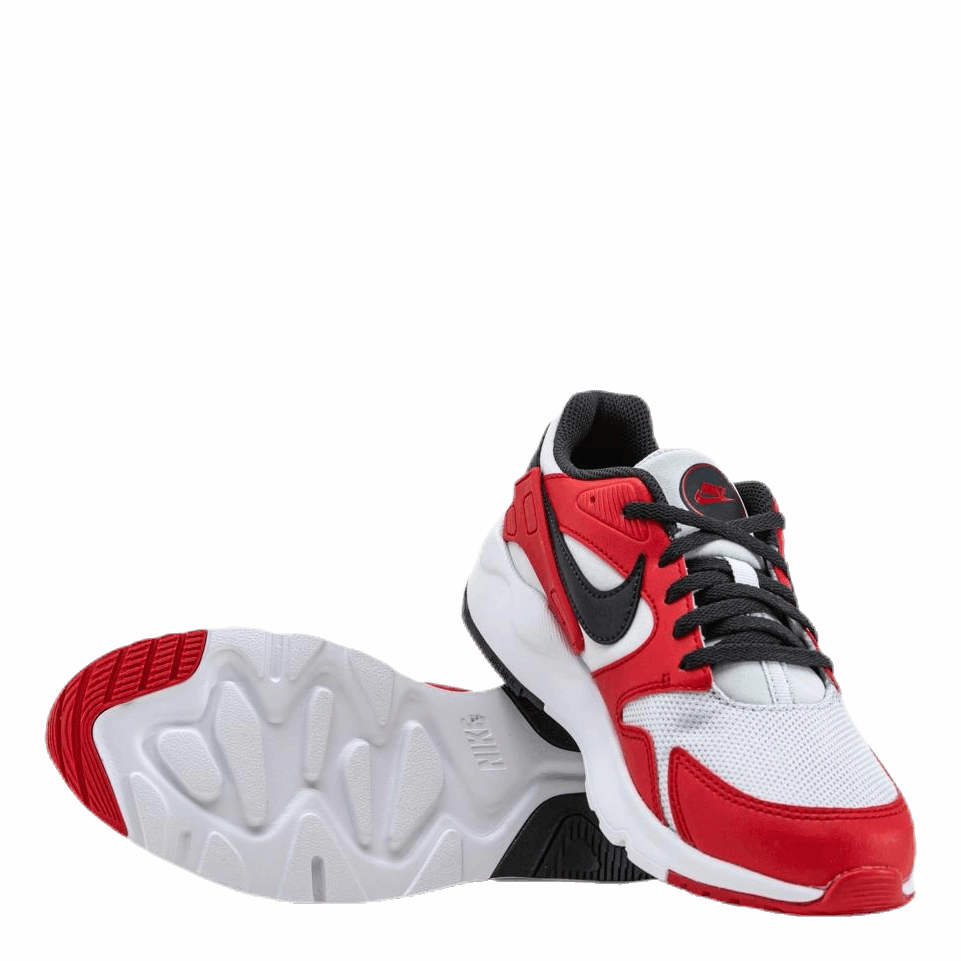 LD Victory GS White/Red Asics Structured Shoes