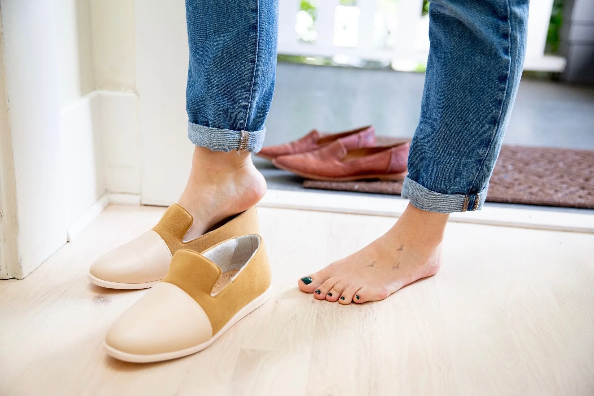 House Loafers | Blush Cinnamon by Dooeys Washing Slippers
