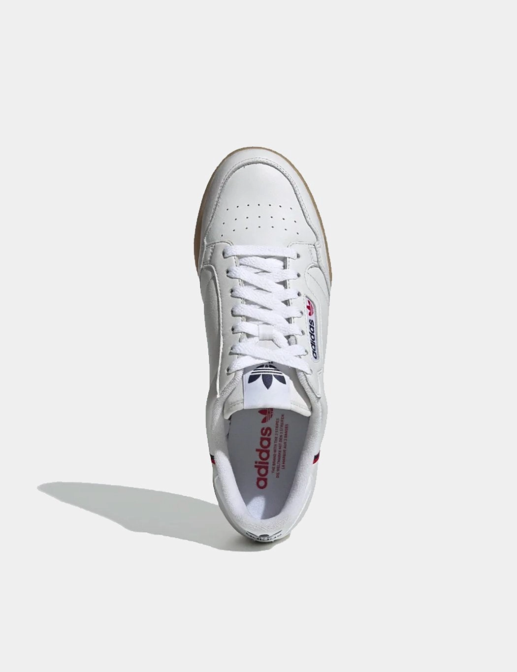 Forum 84 High Shoes Adidas adidas Continental 80 (EE5393) - White/Collegiate Navy/Scarlet