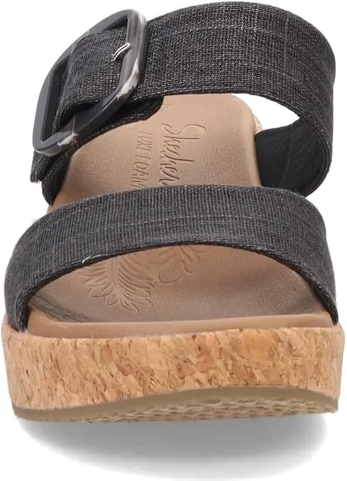 Vs Flip Flops Skechers Women's Brystol Wedge Sandal