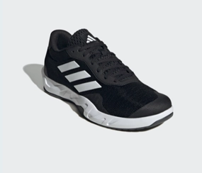 AMPLIMOVE TRAINER SHOES - Core Black / Cloud White / Grey Six Adidas 3 Stripe Shoes