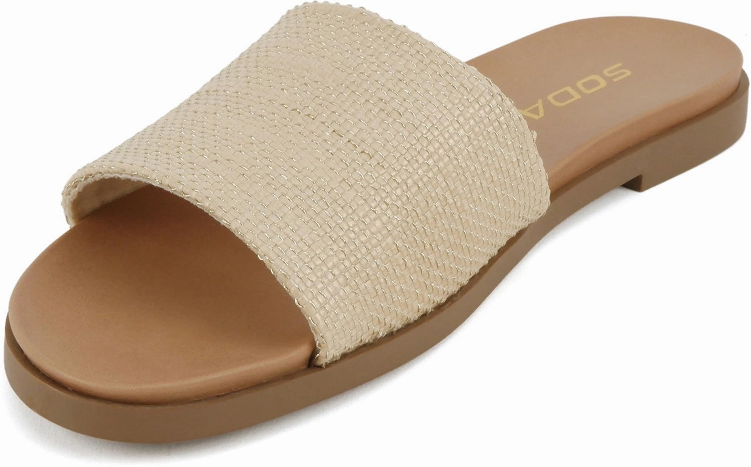 Light Feet Flip Flops Board-S Raffia Soda
