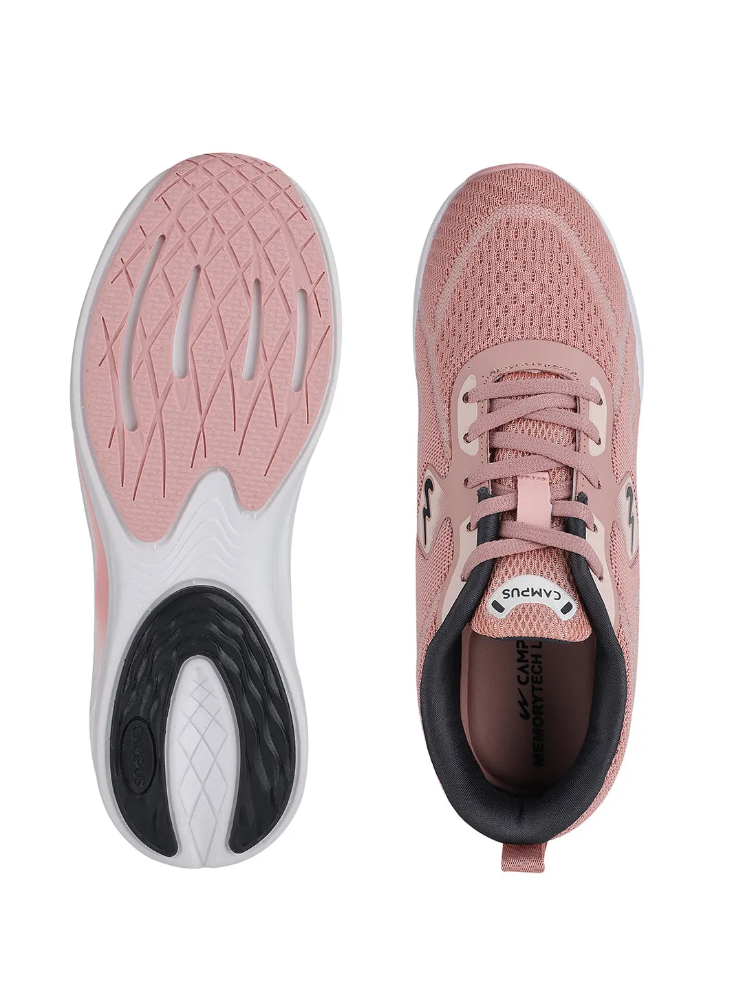 ADOPT Peach Women's Sports Shoes Best 10k Running Shoes