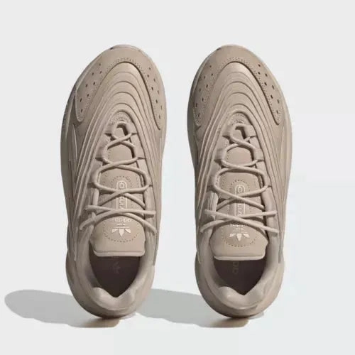 Adidas Gazelle Boost Shoes Adidas Women's Ozelia Shoes - Wonder Taupe Beige