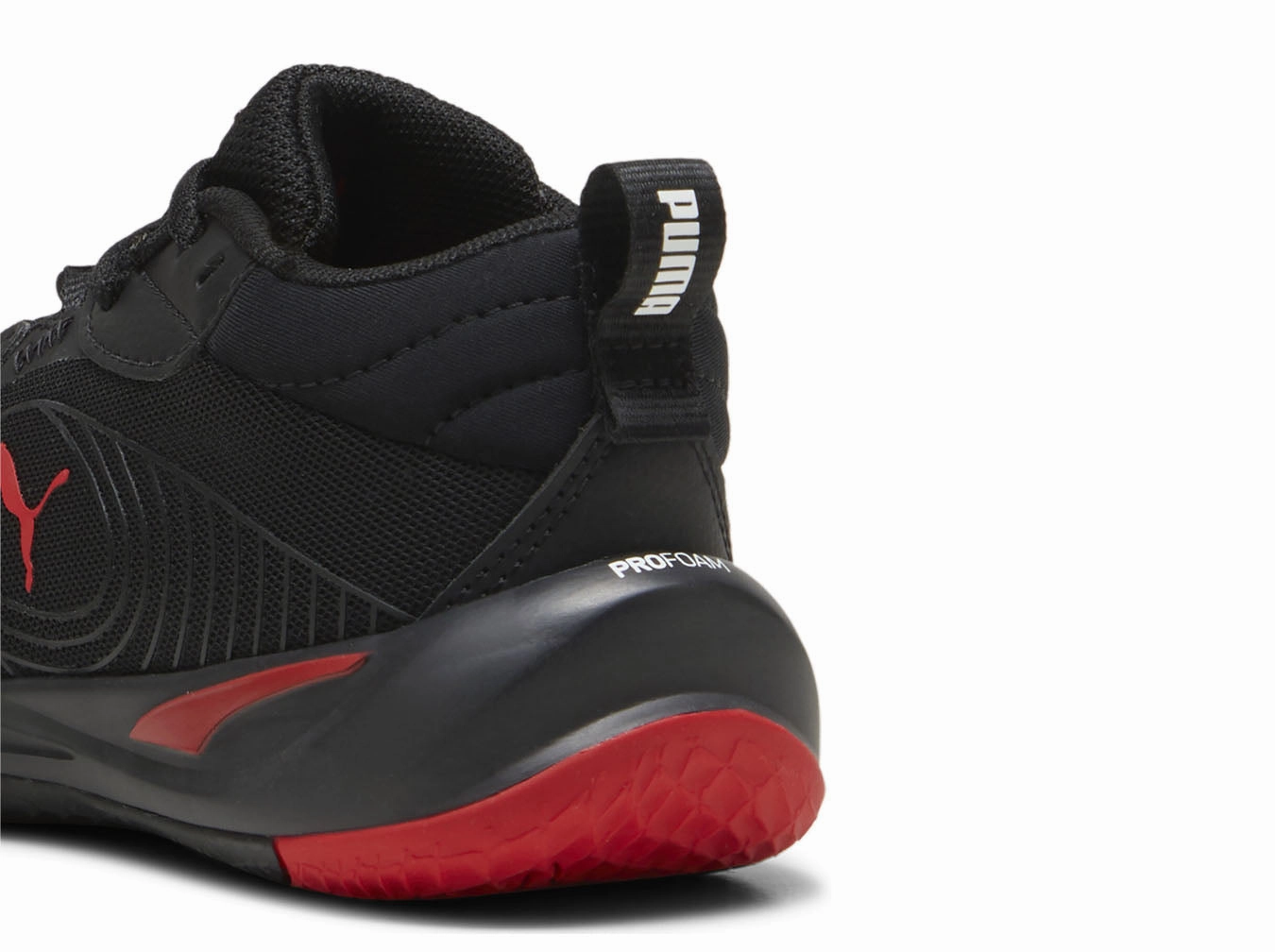 .PUMA PLAYMAKER PRO PS KIDS Basketball Shoes - BLACK/RED - (310371 04) - FAT - R1L10 Asics Wrestling Shoes Dan Gable Classic