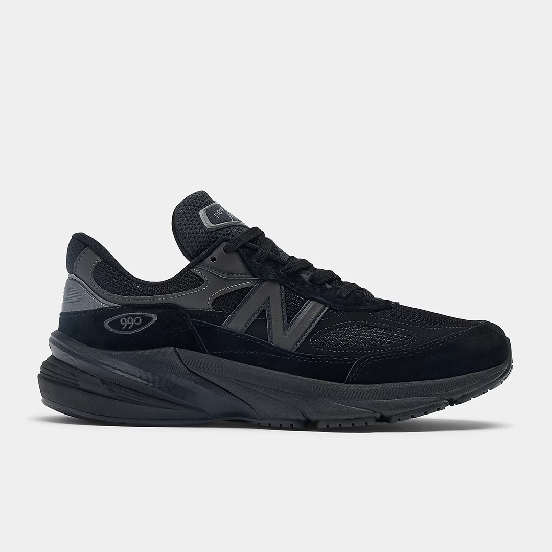 White New Balance Platform New Balance Made in USA 990v6 Black