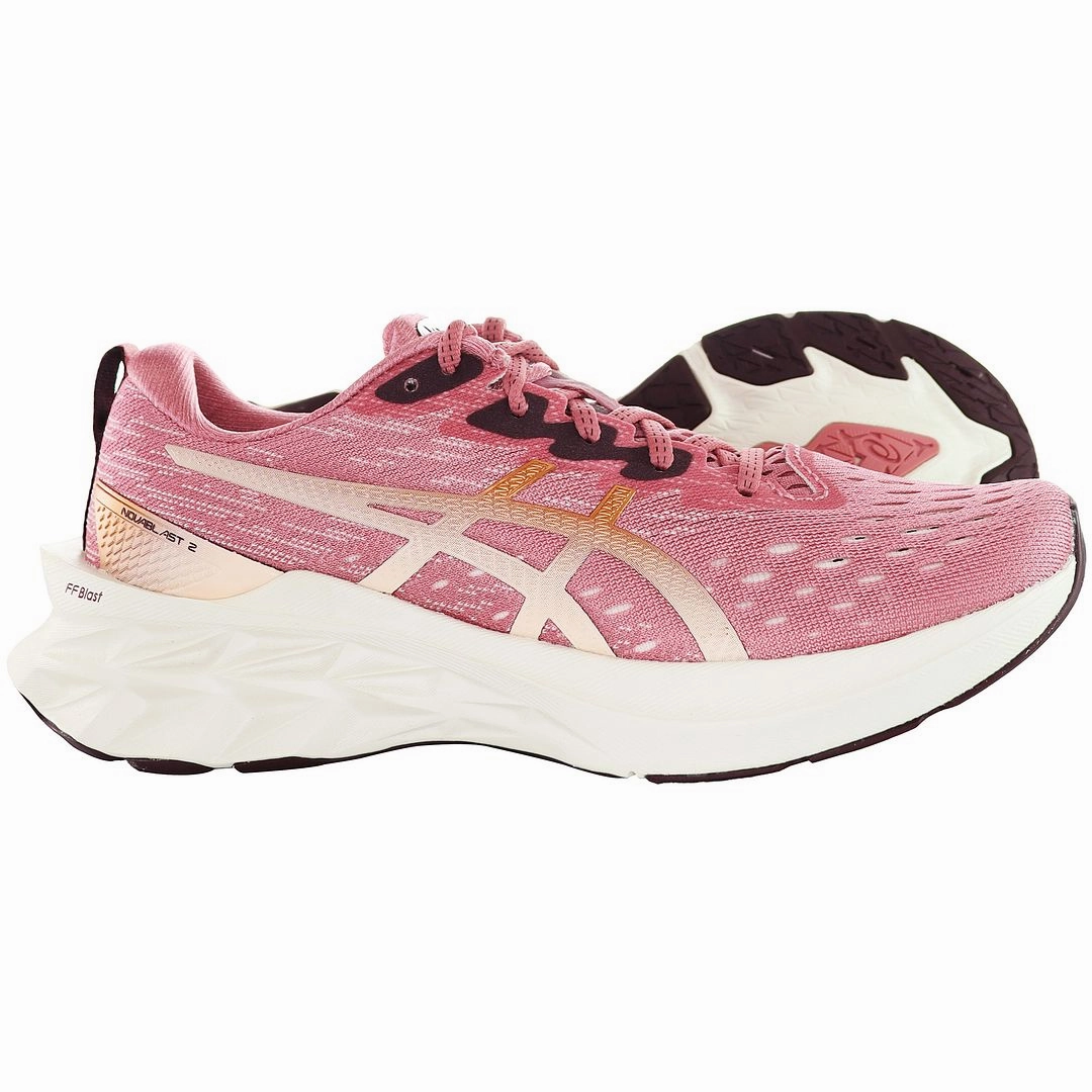 Asics Shoes Gel Kayano 26 Asics Novablast 2 Womens Pink Trainers