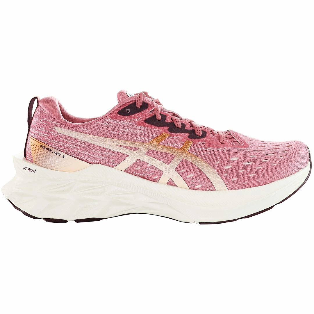 Wash Asics Running Shoes Asics Novablast 2 Womens Pink Trainers