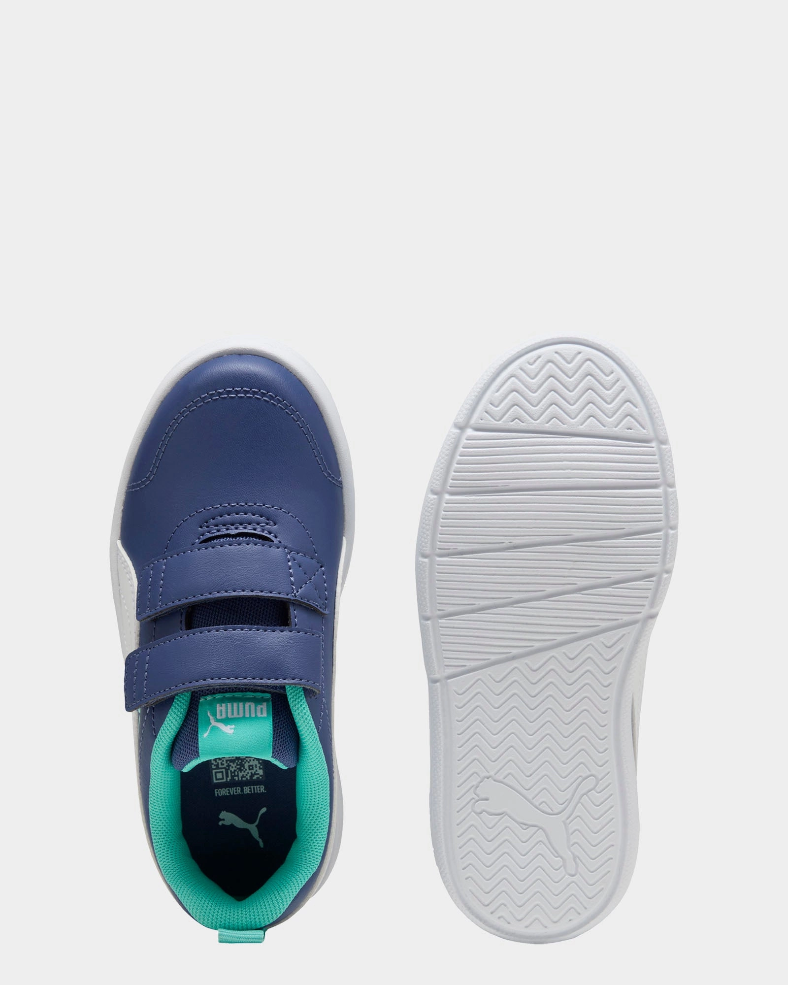 Courtflex V3 V Ps B Dark Blue/White/Bright Blue Tennis Shoes Asics Ff3