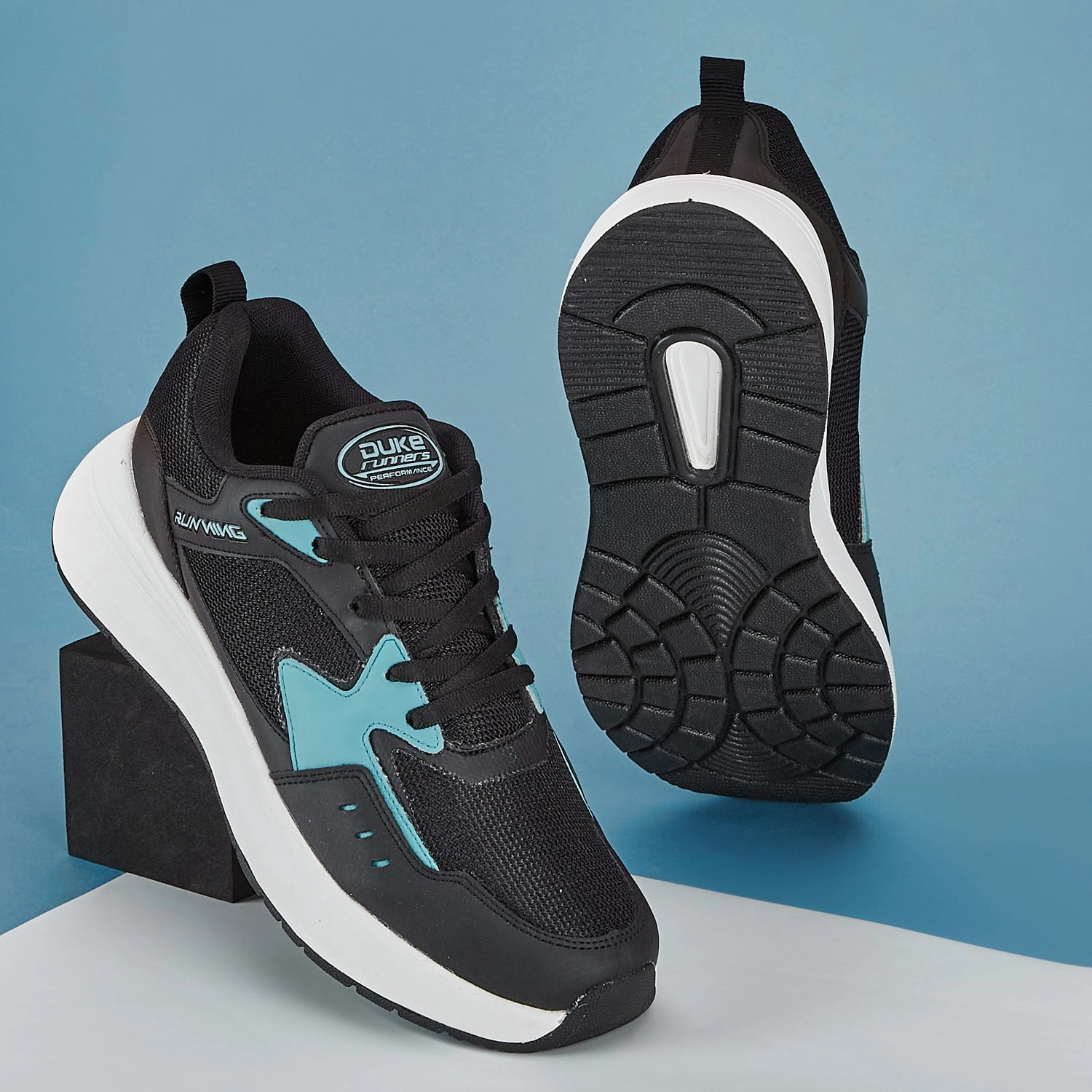 Running Shoes For Painful Knees Duke Men Mesh Running Shoes (FWOL2068)