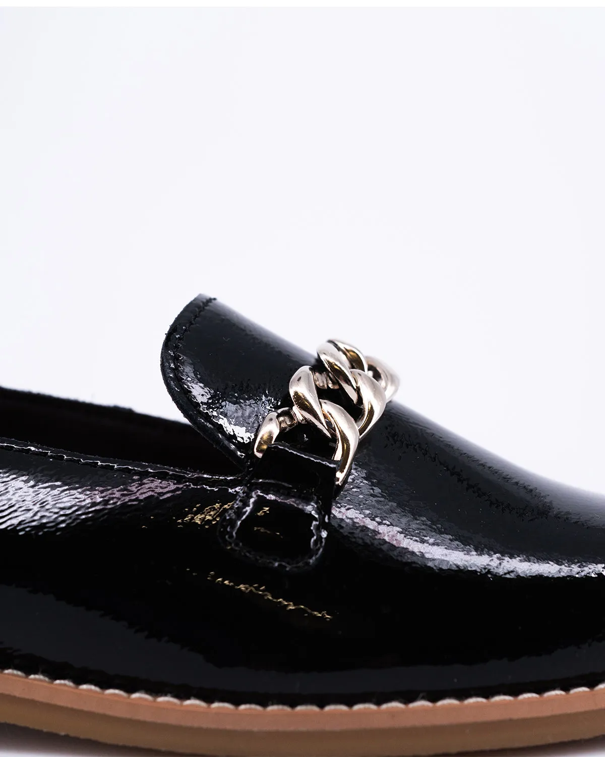 Layla Loafers - Piano Black Loafers Croc