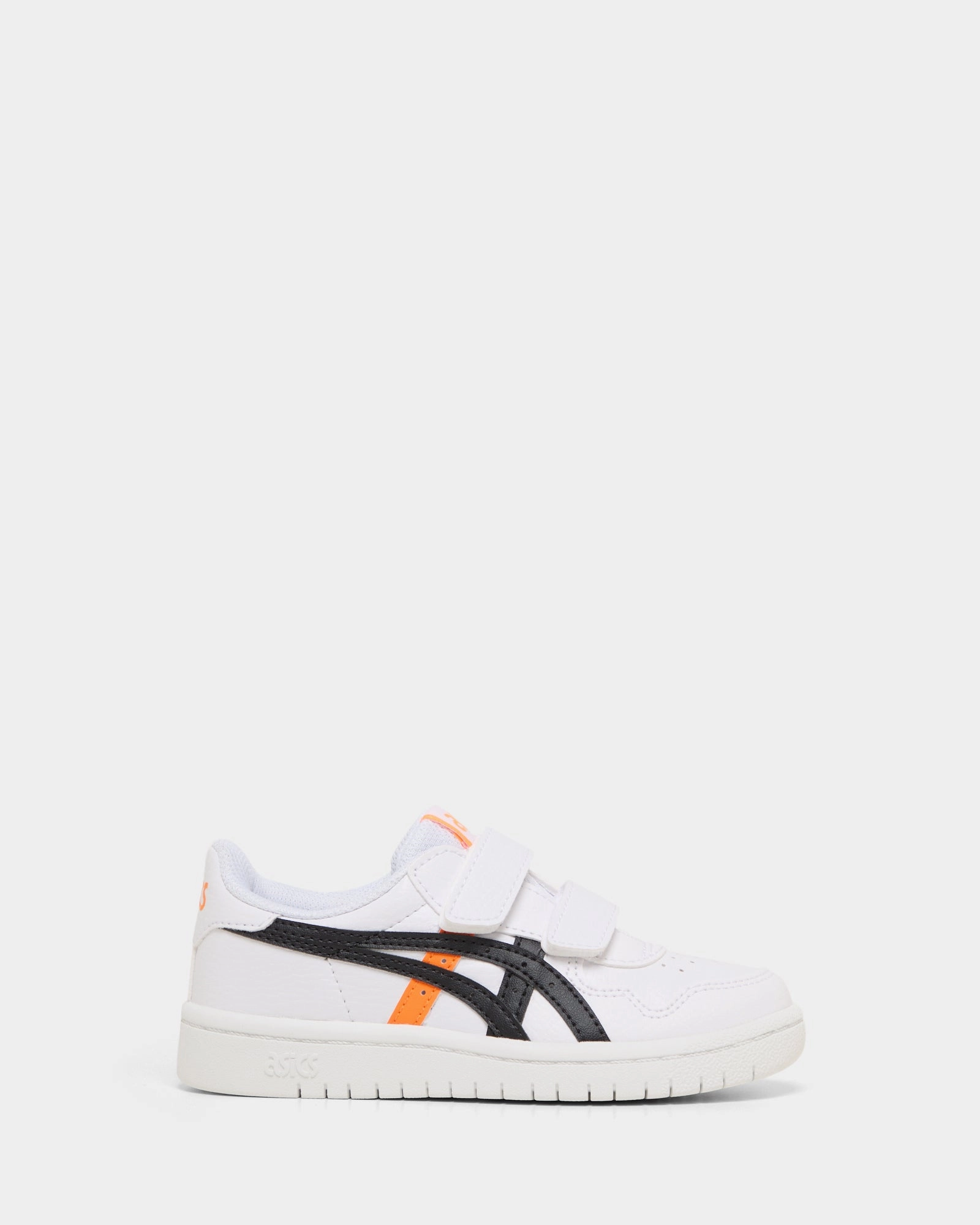 Japan Pre-School White/Shocking Orange Asics Gel Flux Running Shoes