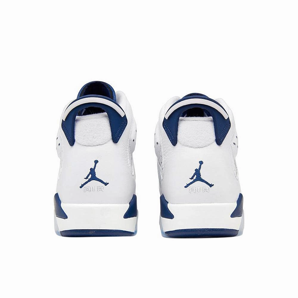 Adidas Snow Shoes Waterproof Jordan Air Jordan 6 Retro (Big Kid) White/Midnight Navy 6.5 Big Kid M