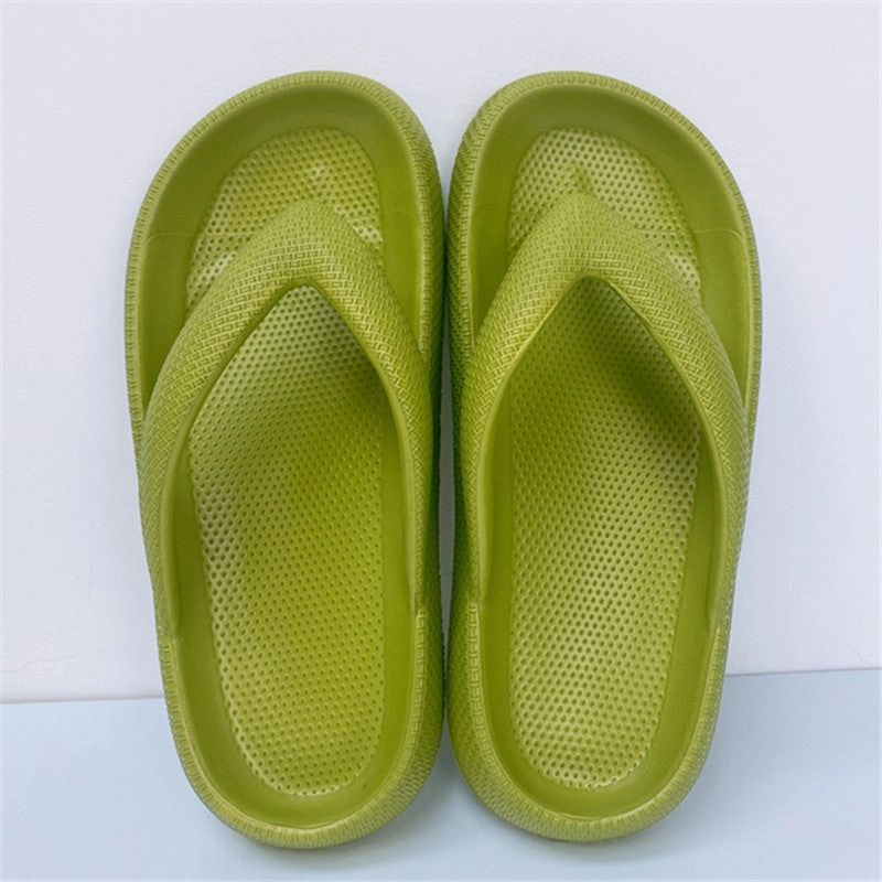Ladies Flip Flops With Bottle Opener Clip Toe Shoes Eva Non-Slip Slippers Soft Sole Flip Flops Women Thick Bottom Bathroom Slides Summer