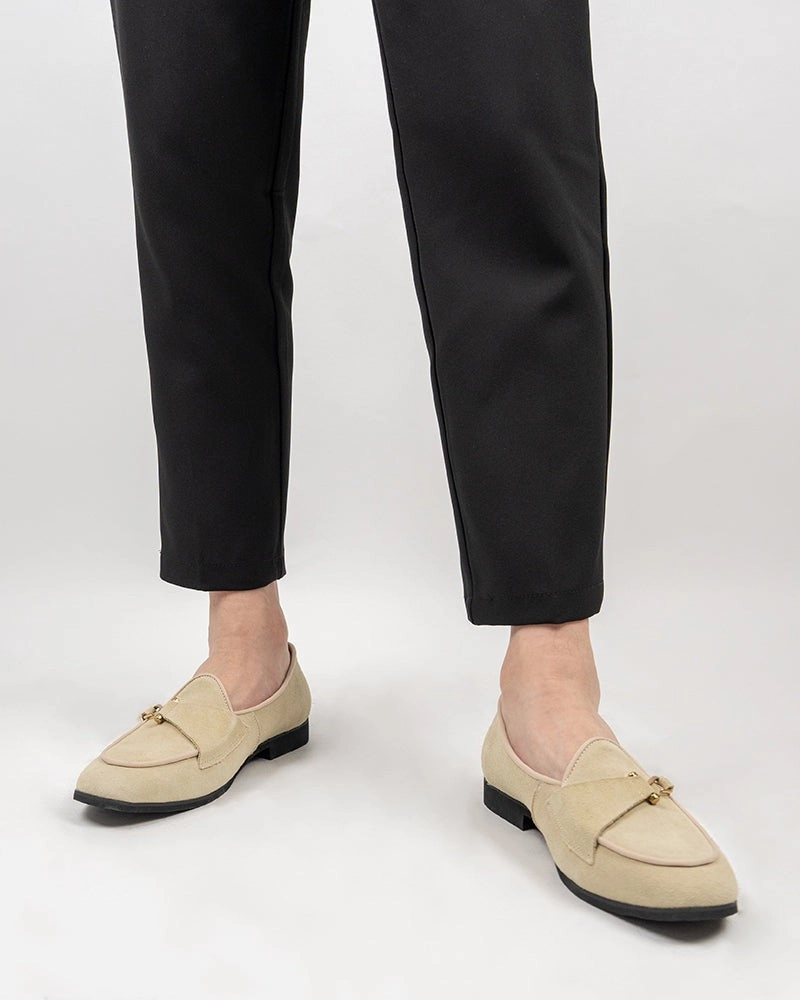 Men's Casual Suede Slip On Flats Boat Loafers 90s Loafers