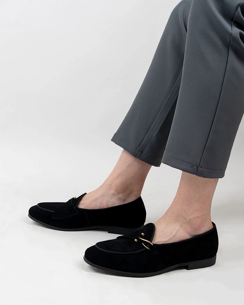 Men's Casual Suede Slip On Flats Boat Loafers Loafers Mens