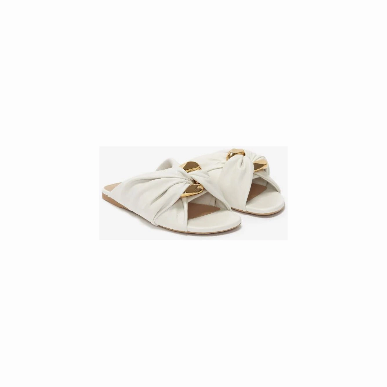JW ANDERSON CORNER LEATHER FLATS Flip Flop Digital Logic