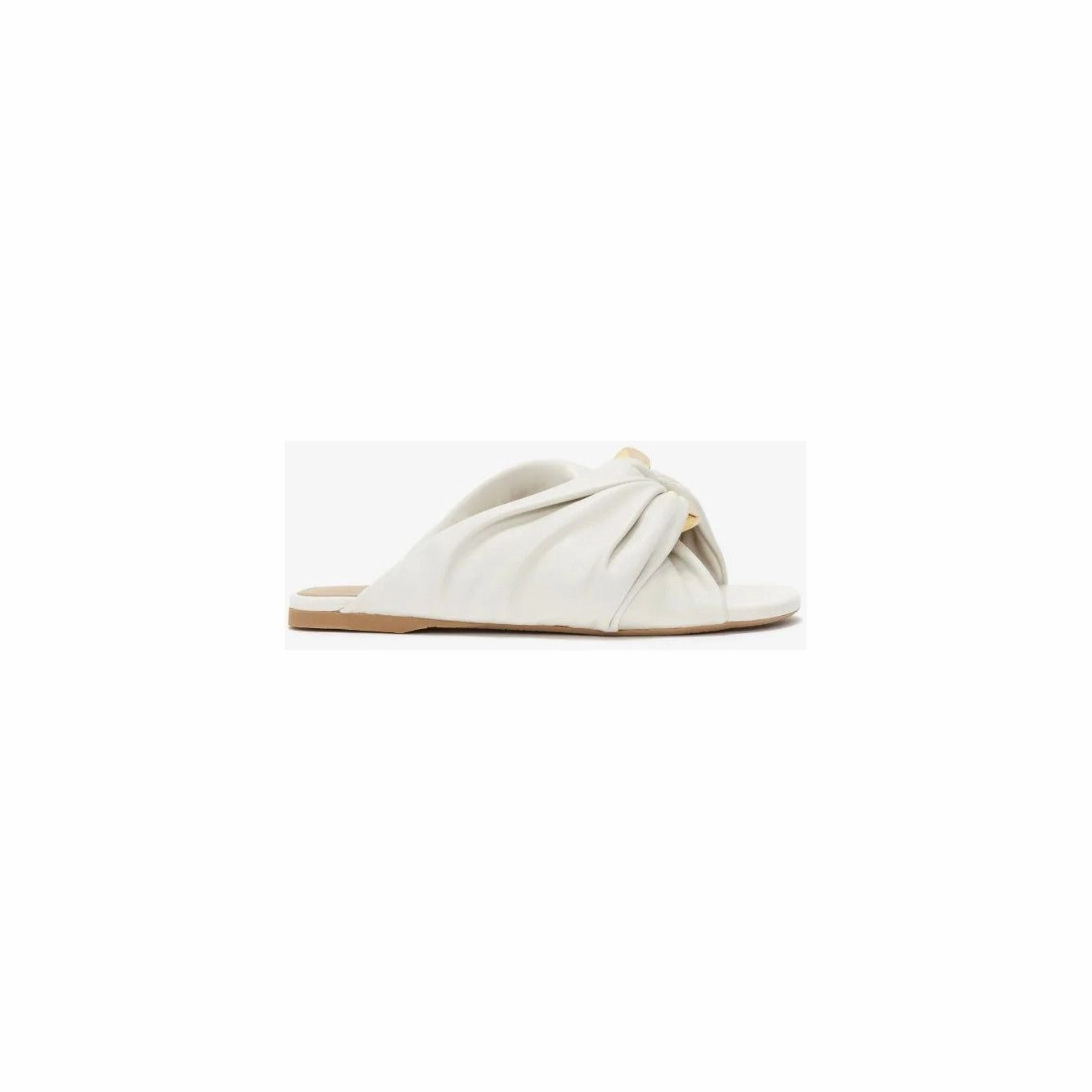 JW ANDERSON CORNER LEATHER FLATS Better In Flip Flops Garden Flag