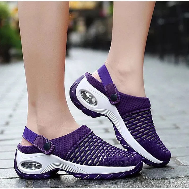 Last Day Sale 50% OFF Women's Orthopedic Clogs With Air Cushion Support Sandals Preppy