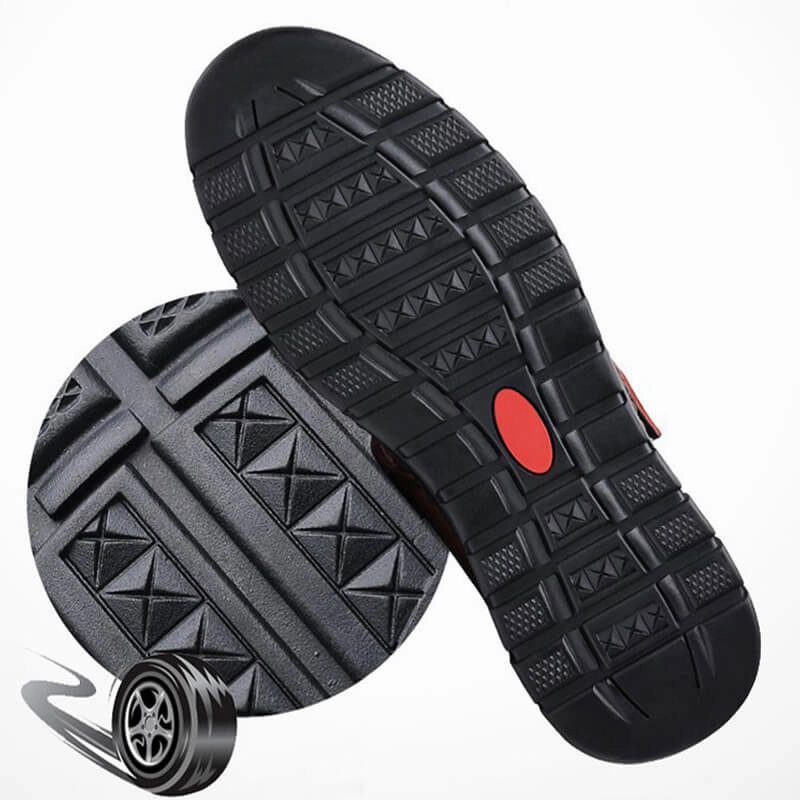 San Antonio Shoes Sandals Last Day Sale 50%-Stylish Leather Hollow Sandals