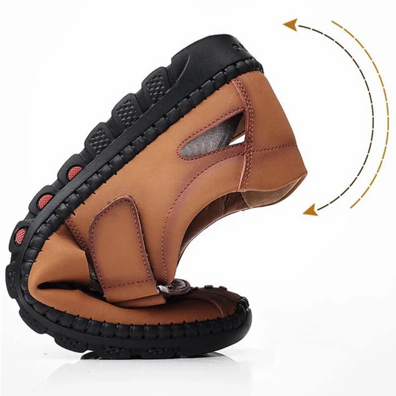 Sandals Lifestride Last Day Sale 50%-Stylish Leather Hollow Sandals