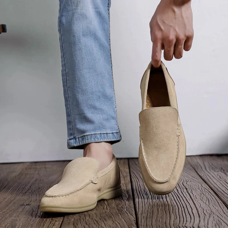 Suede Slip On Loafers Timberland Business Casual Shoes