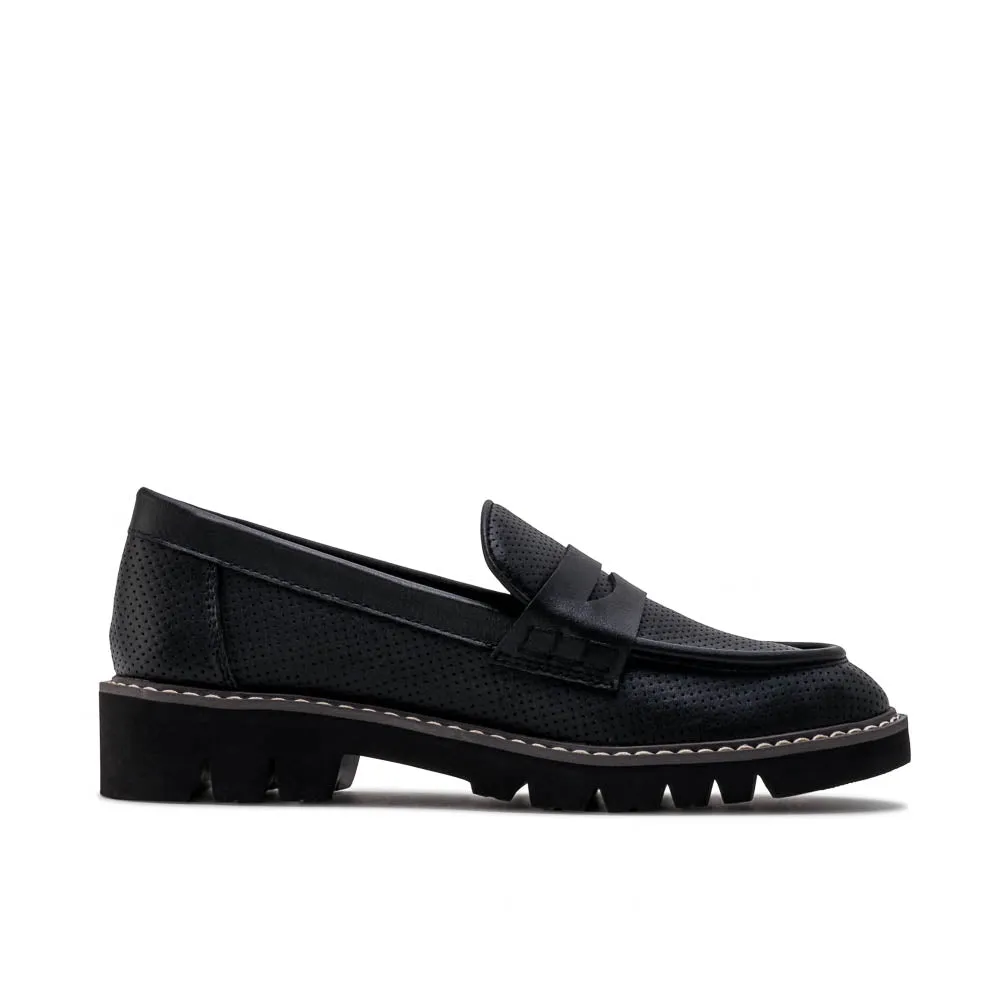 Florance Penny Loafers In Spazzolato Leather
