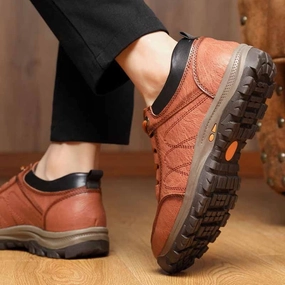 Leather Casual Men Shoes Low Heel Casual Shoes