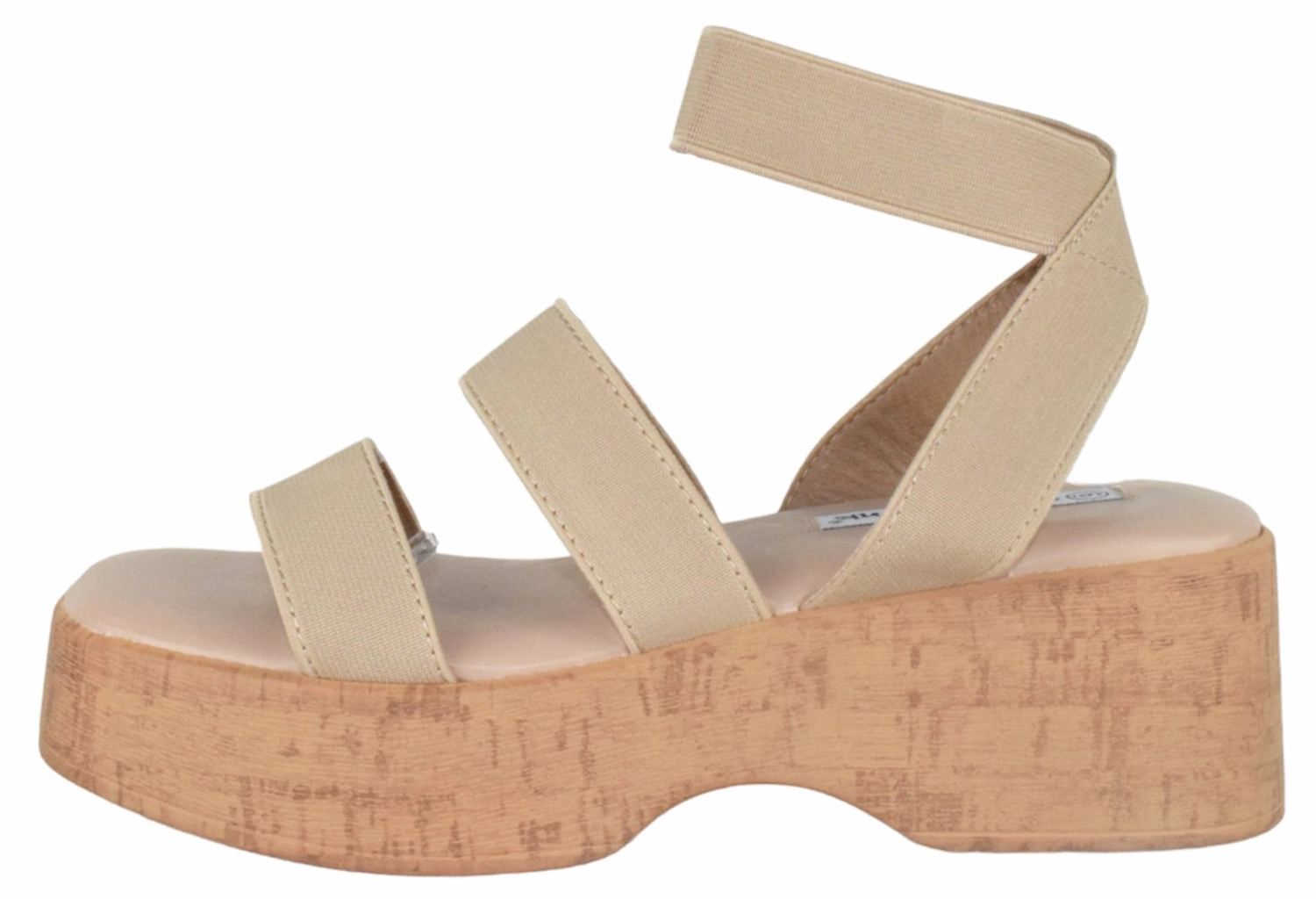 LEXI-23 Taupe Forever Raffia Flat Sandals