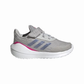 Adidas- Kids EQ21 Run Grey Running Shoes GW2400 Cheer Shoes Adidas