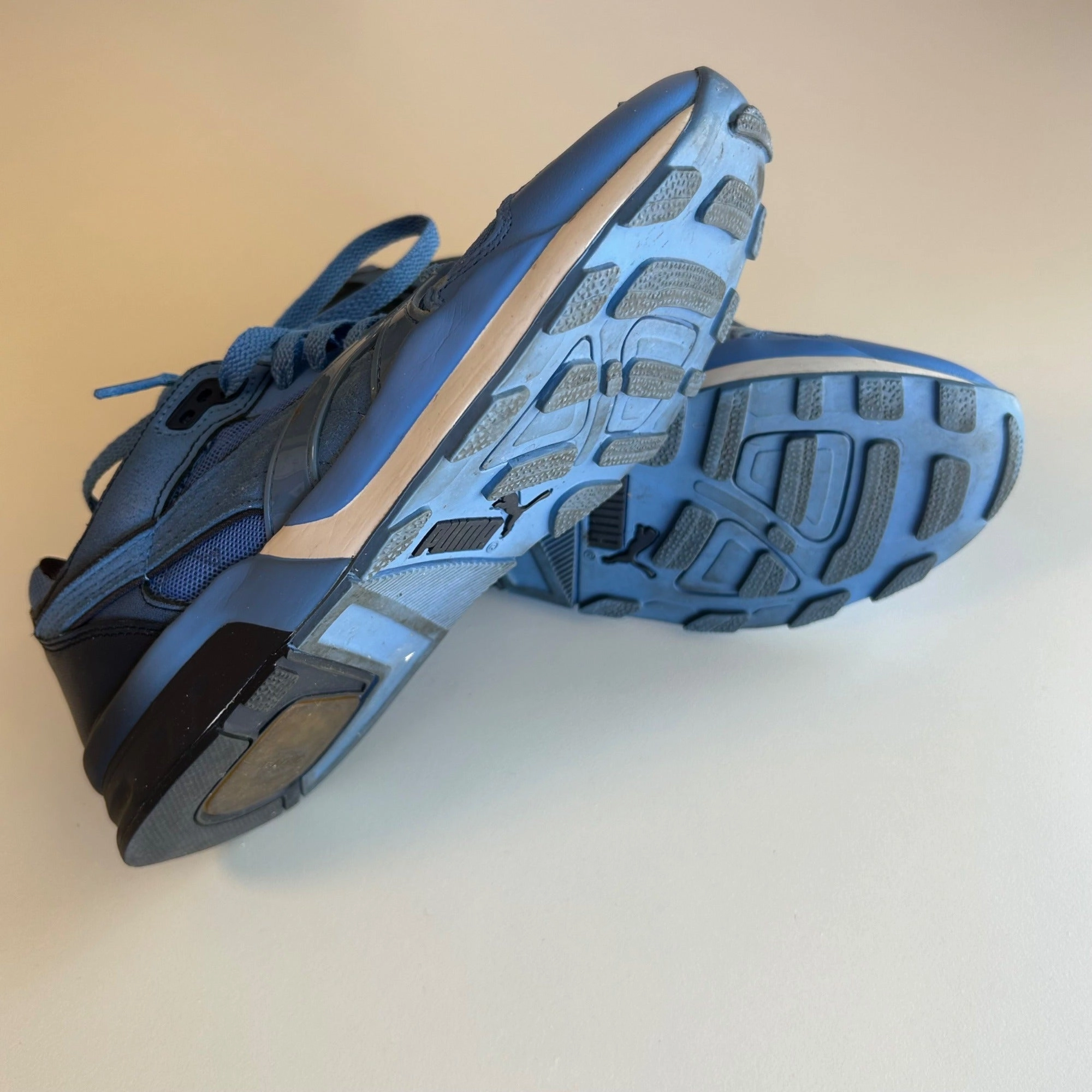 Puma XT 1 Blur Women's Size 8 Blue Lace Up Trainers Running Shoes Dsw Shoes Asics