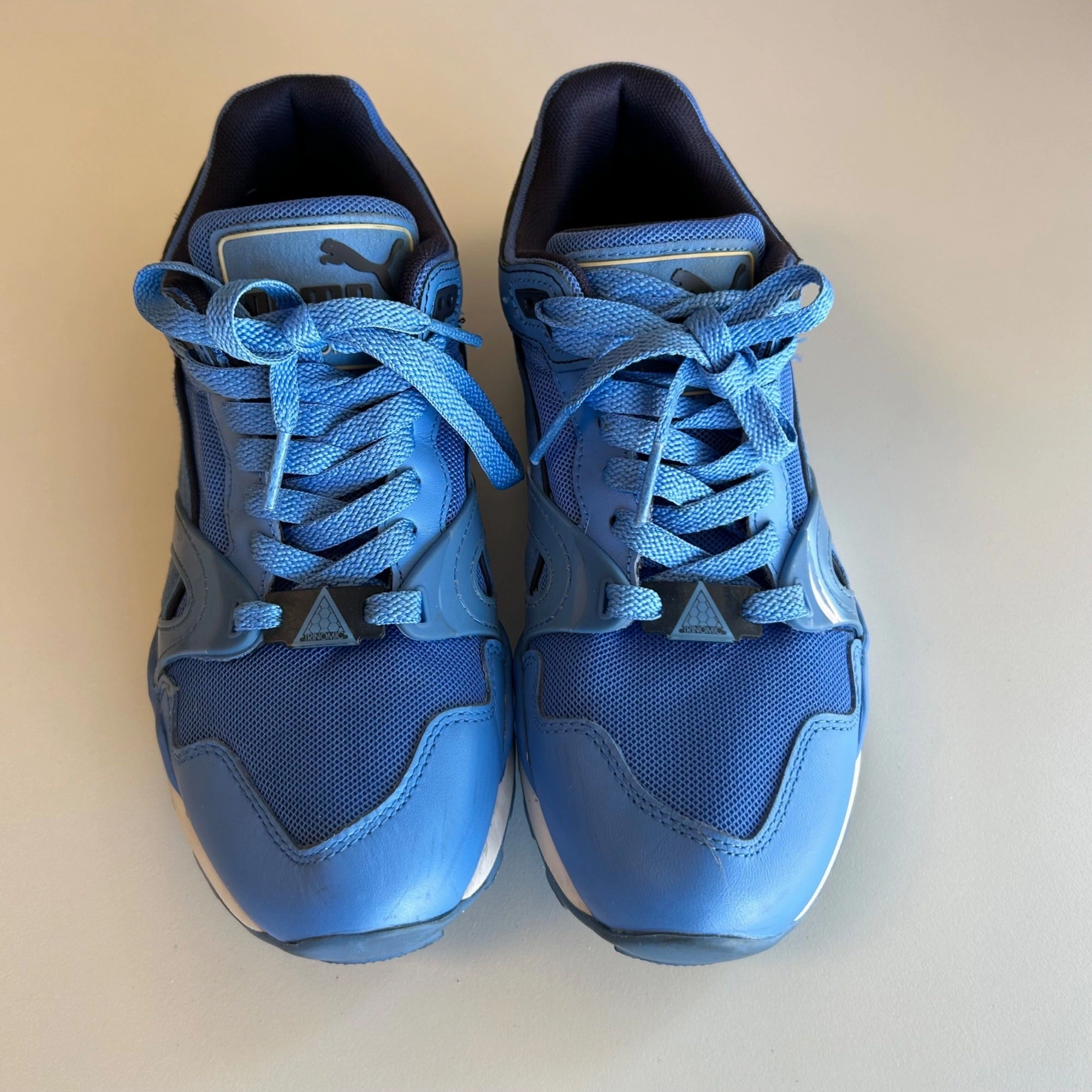 Steve Aoki Shoes Asics Puma XT 1 Blur Women's Size 8 Blue Lace Up Trainers Running Shoes