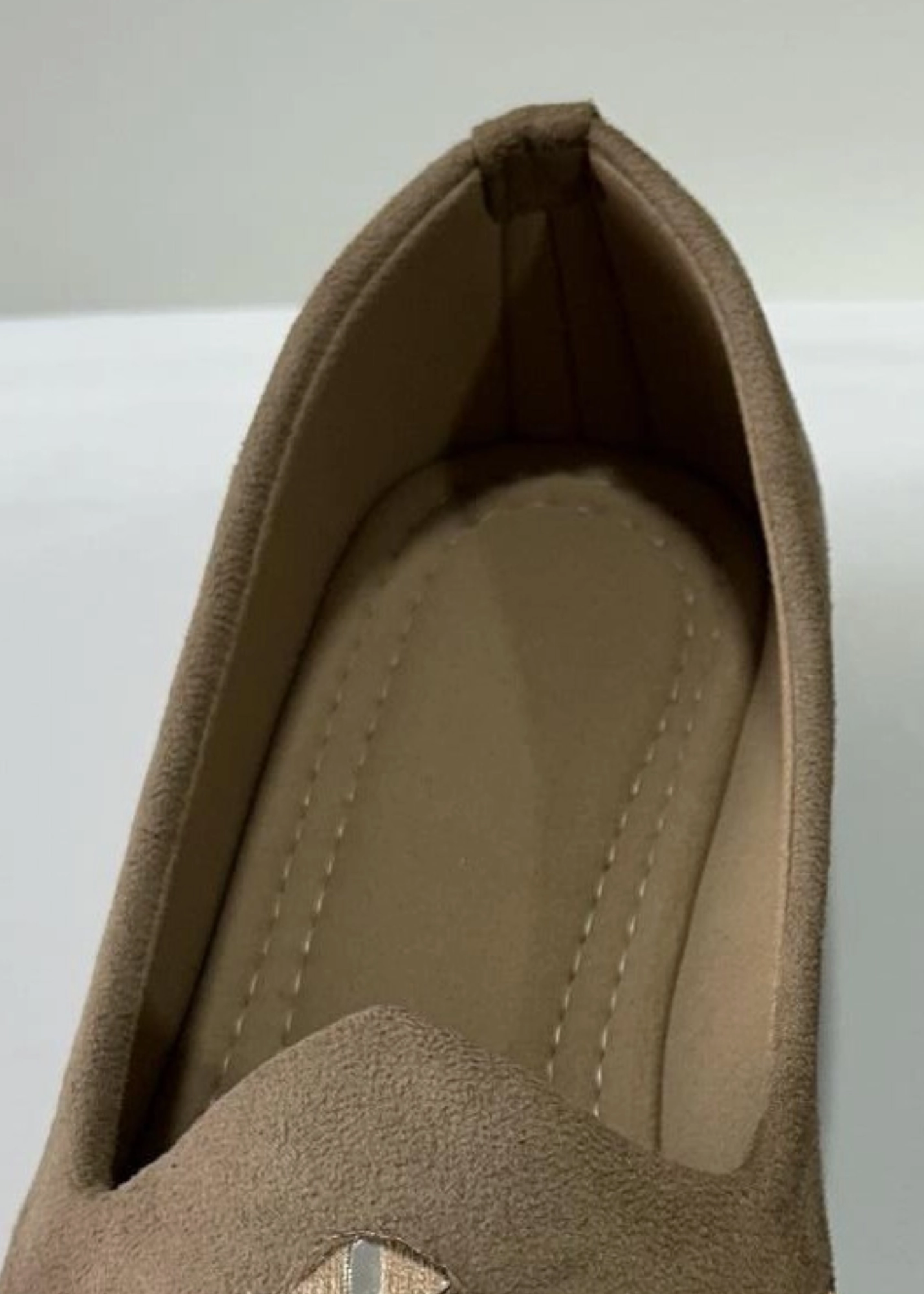 Chunky Suede Loafers ANTIQUE GOLDEN MIRRORWORK SHOES FOR MEN