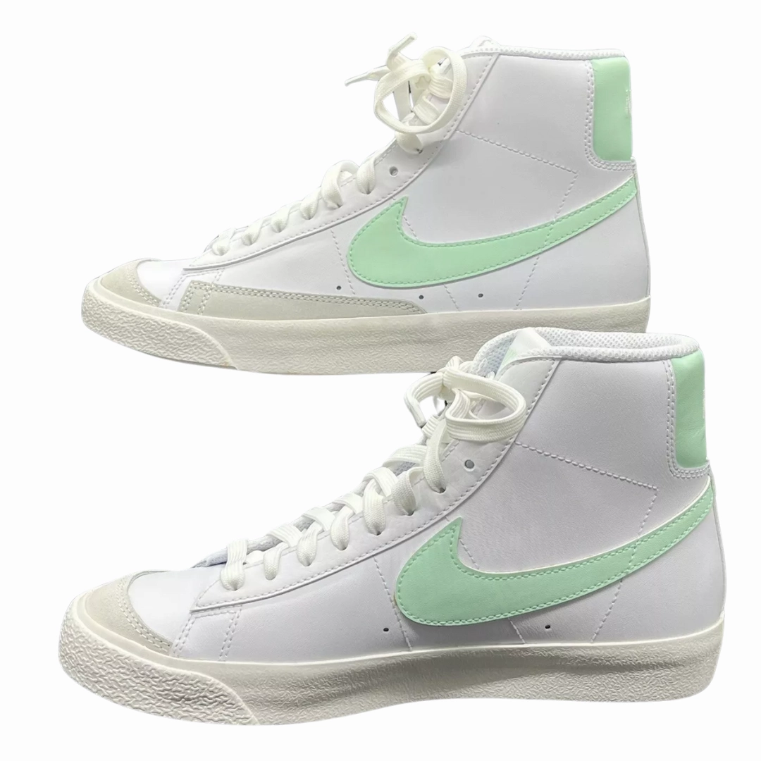 Asics Novablast Running Shoes Nike - Kid's Blazer Mid '77 GS - White / Mint Green / Dust