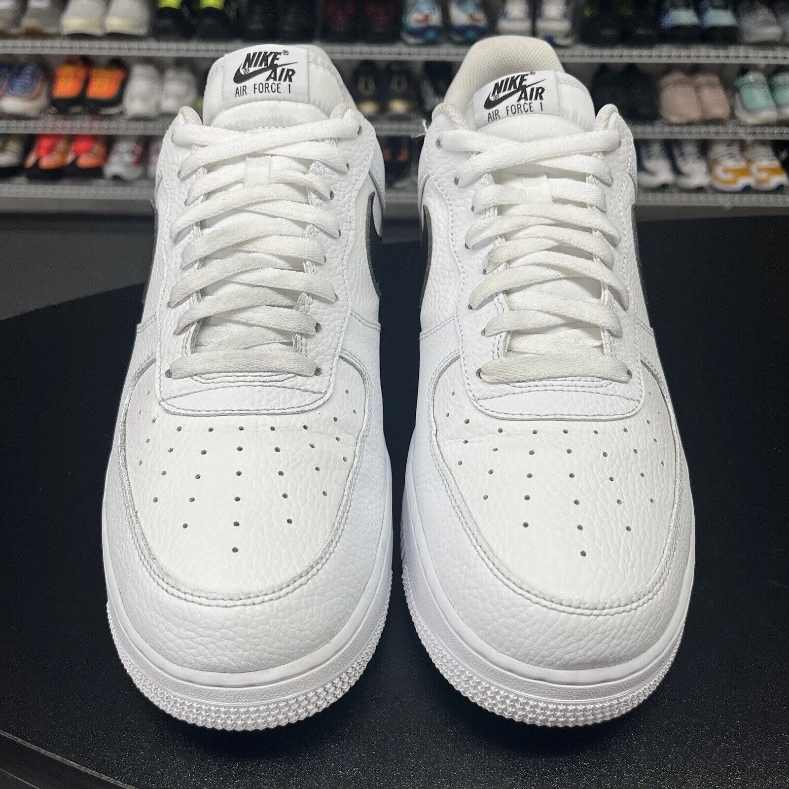 Asics Shoes 1130 Gel Nike Air Force 1 '07 Shoes White Black CT2302-100 Men's Size 14 Classic