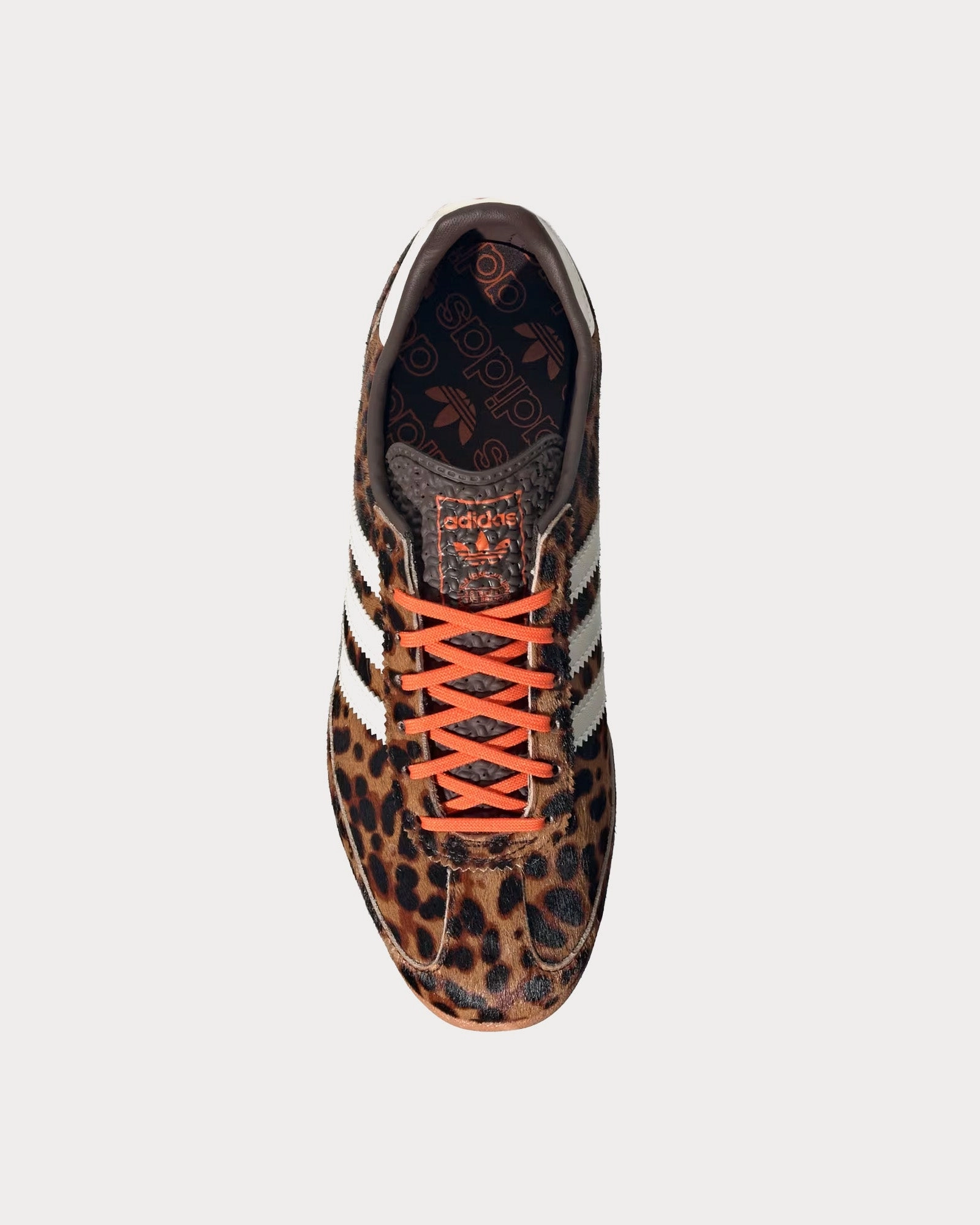 SL 72 OG Dark Brown / Off White / Semi Impact Orange Low Top Sneakers Adidas Running Shoe