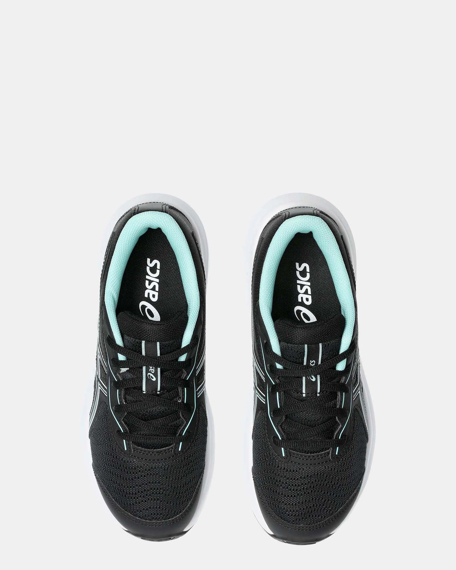 Asics Gel Kayano 14 Running Shoes Contend 9 Gs G Black/Illuminate Mint